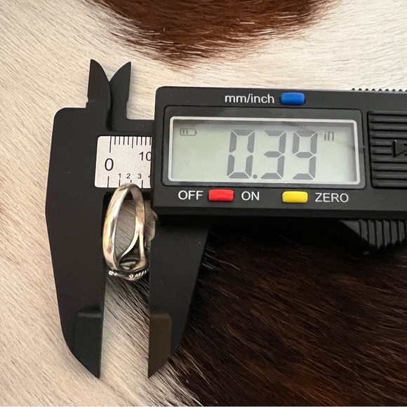 ❤️ Wild Horse Jasper Magnesite Navajo Style Southwestern 925 Ring Sz 6.75 - Picture 10 of 12